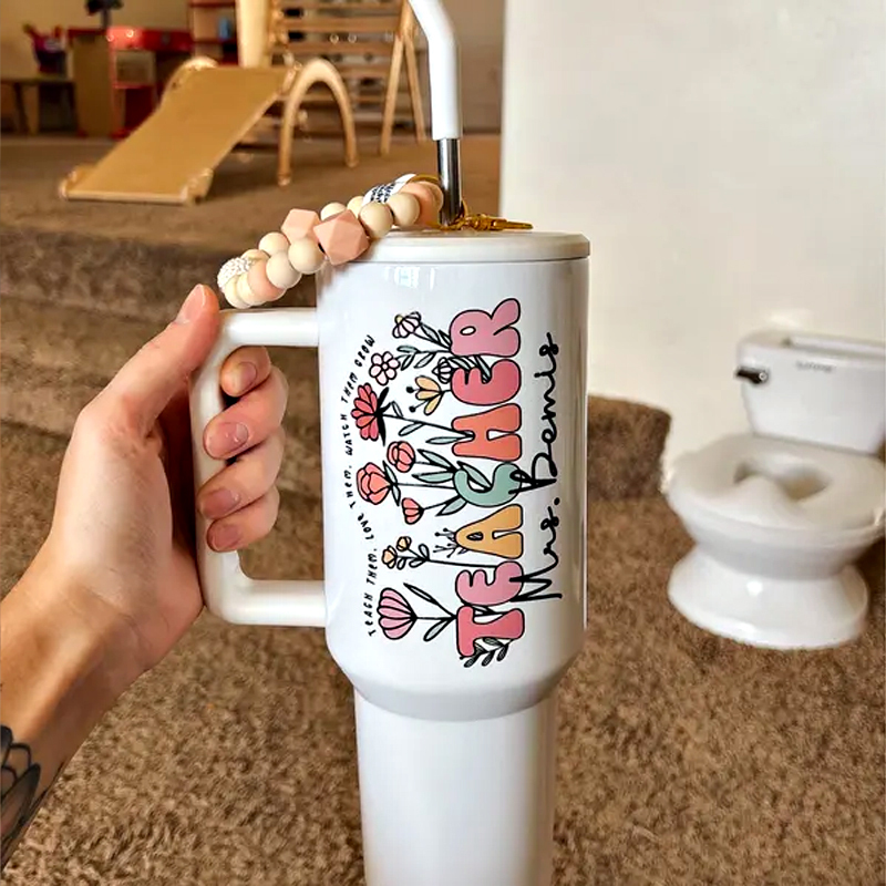 Teacher 40oz Tumbler Personalized Teacher Gift
