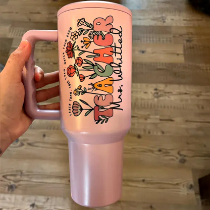 Teacher 40oz Tumbler Personalized Teacher Gift