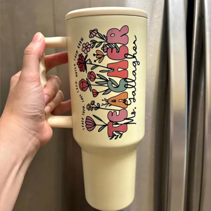 Teacher 40oz Tumbler Personalized Teacher Gift