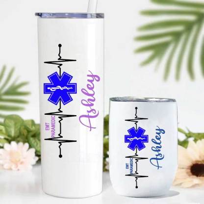 Custom EMT Paramedic Tumbler