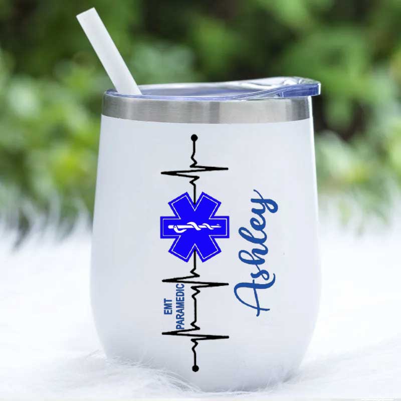 Custom EMT Paramedic Tumbler