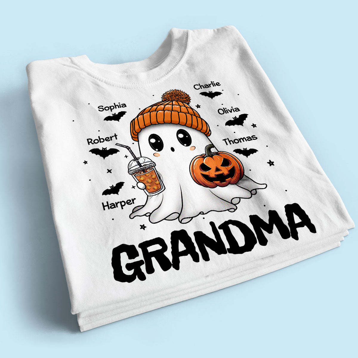 Fall Season Halloween Boo Personalized Shirt, The Best Gift For Halloween