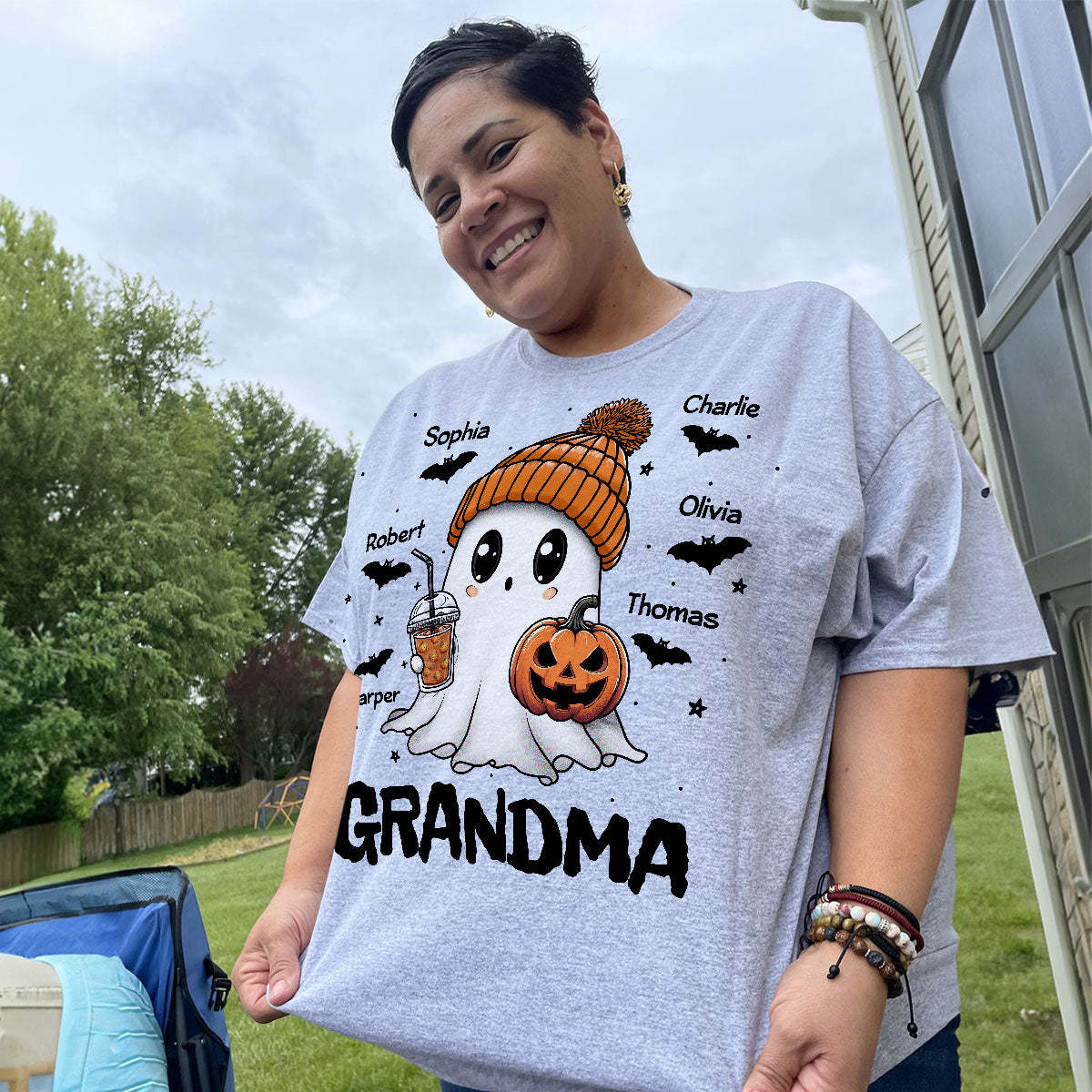 Fall Season Halloween Boo Personalized Shirt, The Best Gift For Halloween