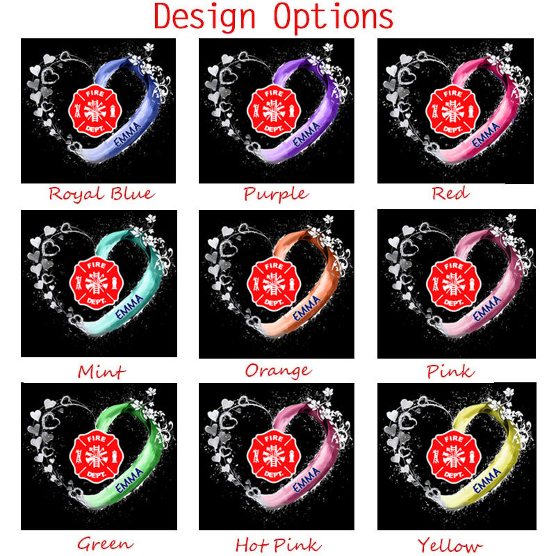 Fire Rescue Firefighter Beautiful Heart Personalized Black Zip Pullover Sweatshirt