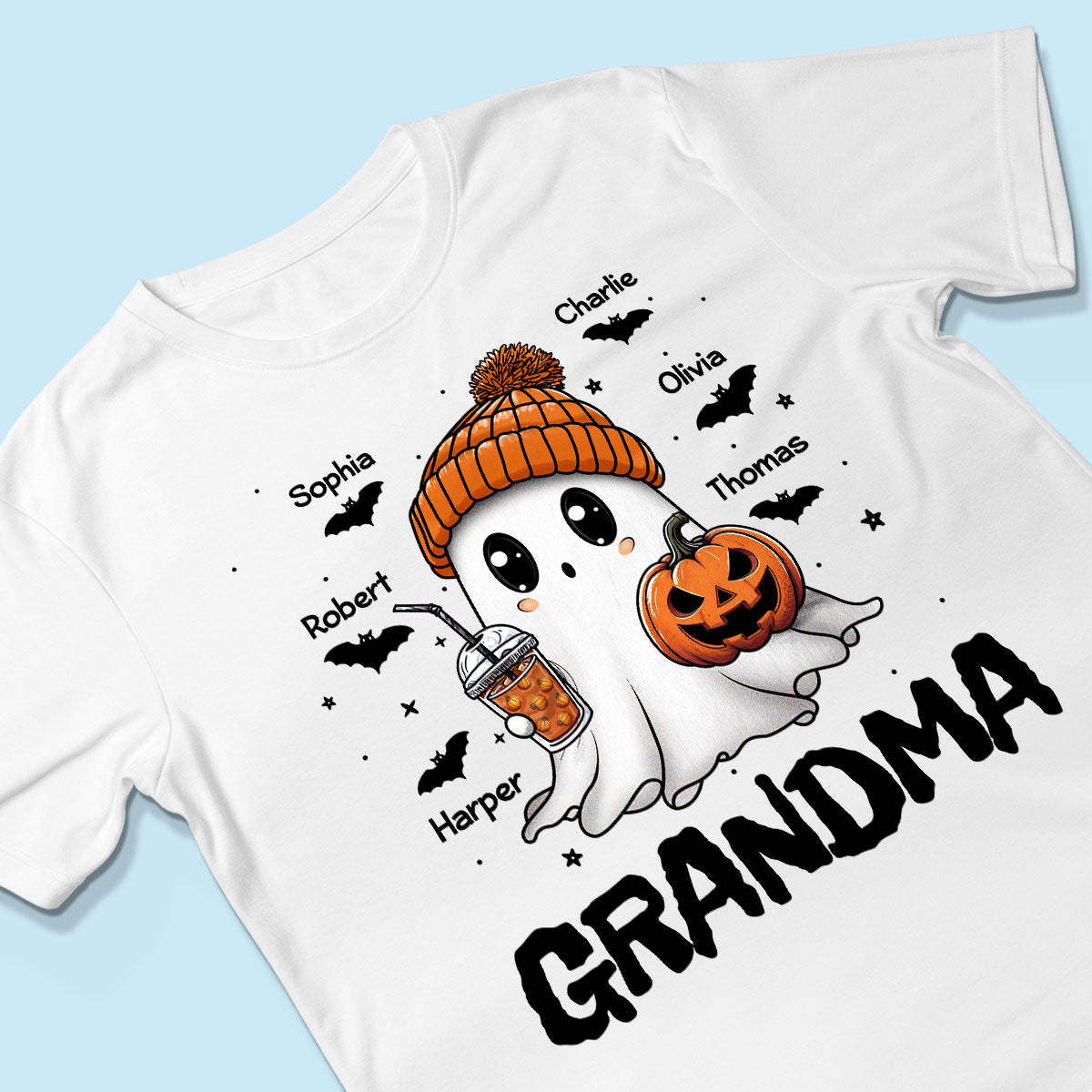 Fall Season Halloween Boo Personalized Shirt, The Best Gift For Halloween