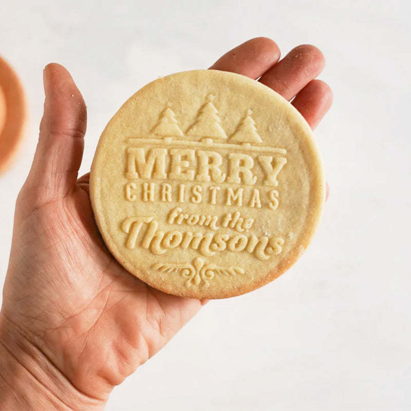 Personalized Christmas Cookie Cutter Gift Cookie From