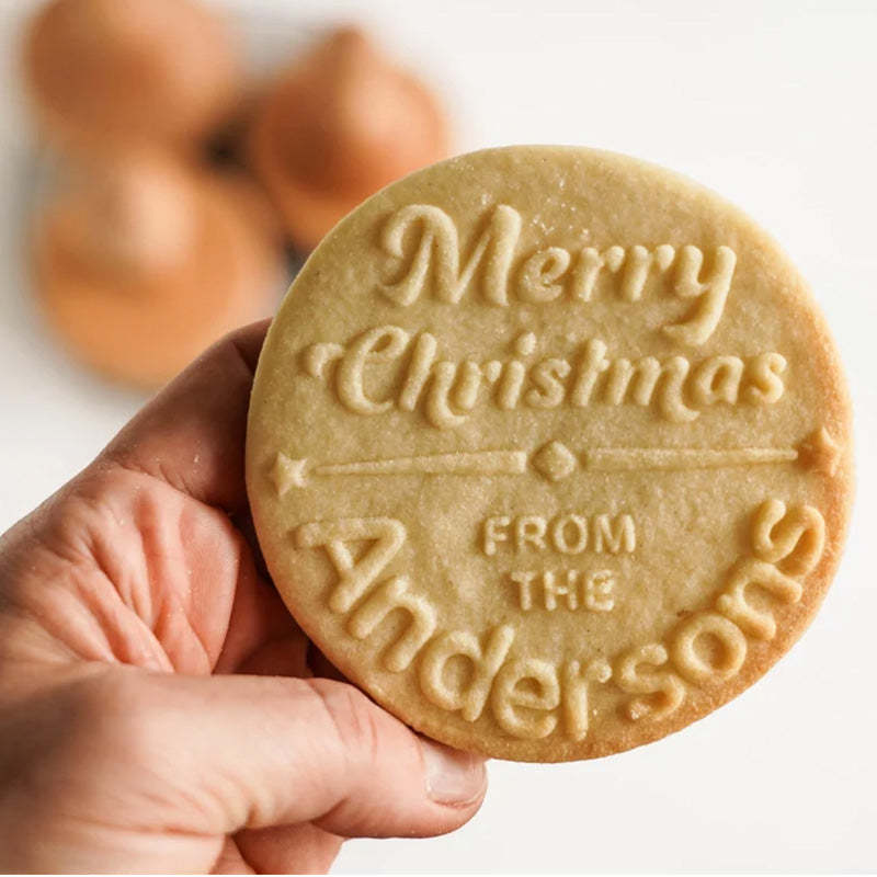 Personalized Christmas Cookie Cutter Gift Cookie From