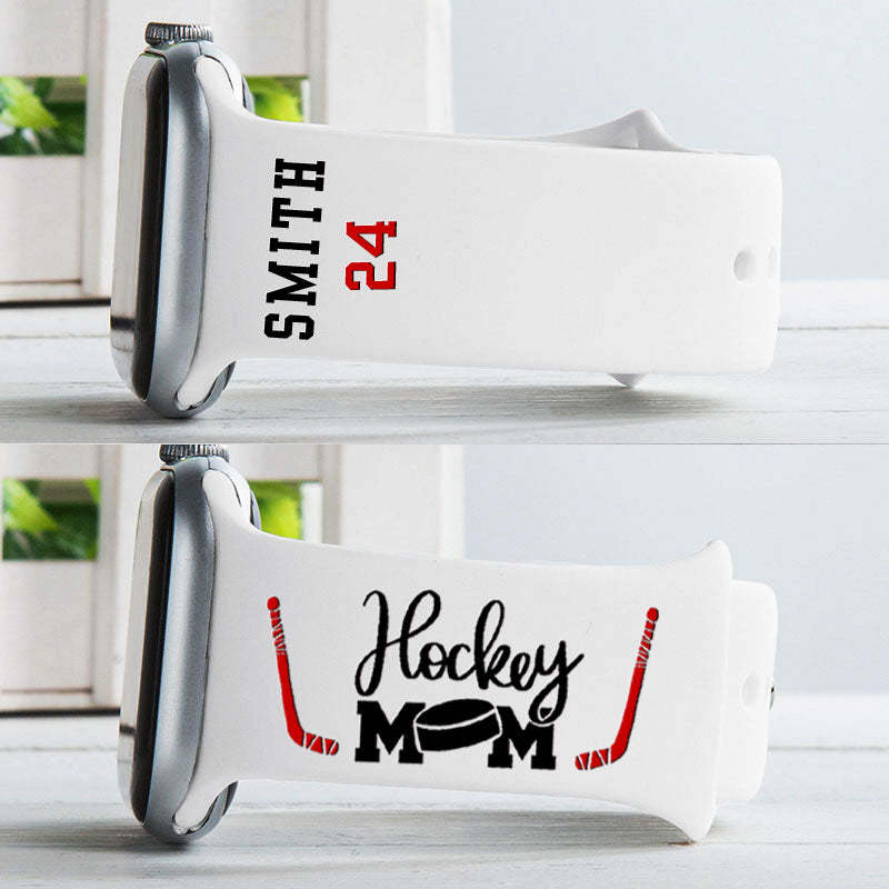Custom Hockey Mom Gift With Player's Name & Number
