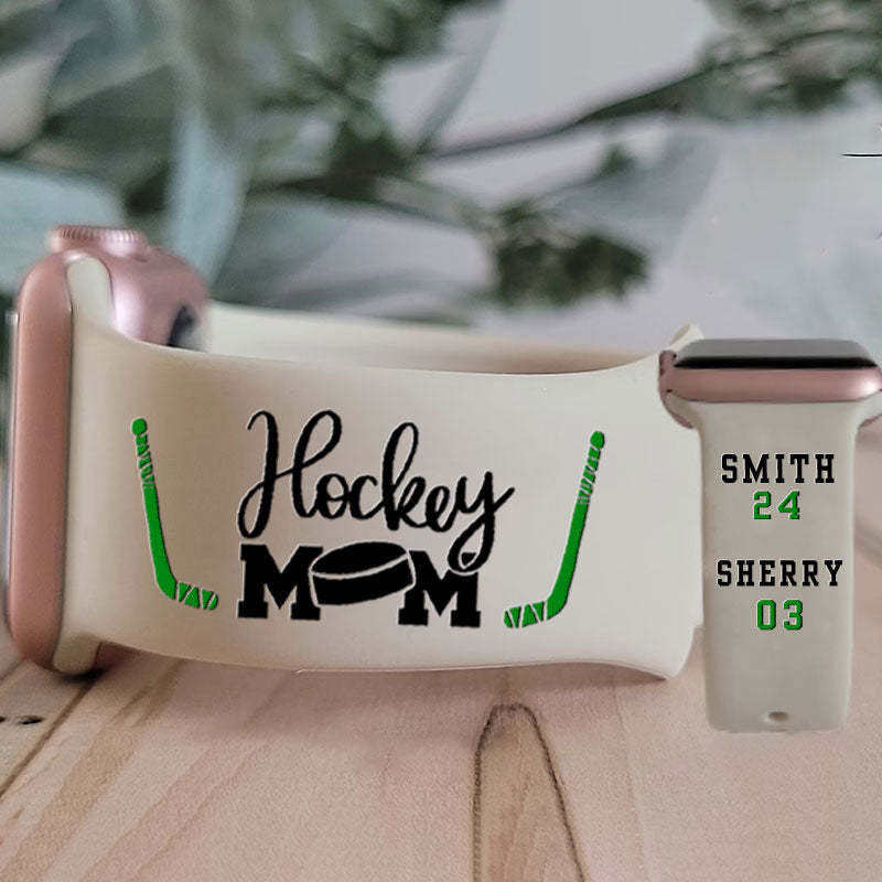 Custom Hockey Mom Gift With Player's Name & Number