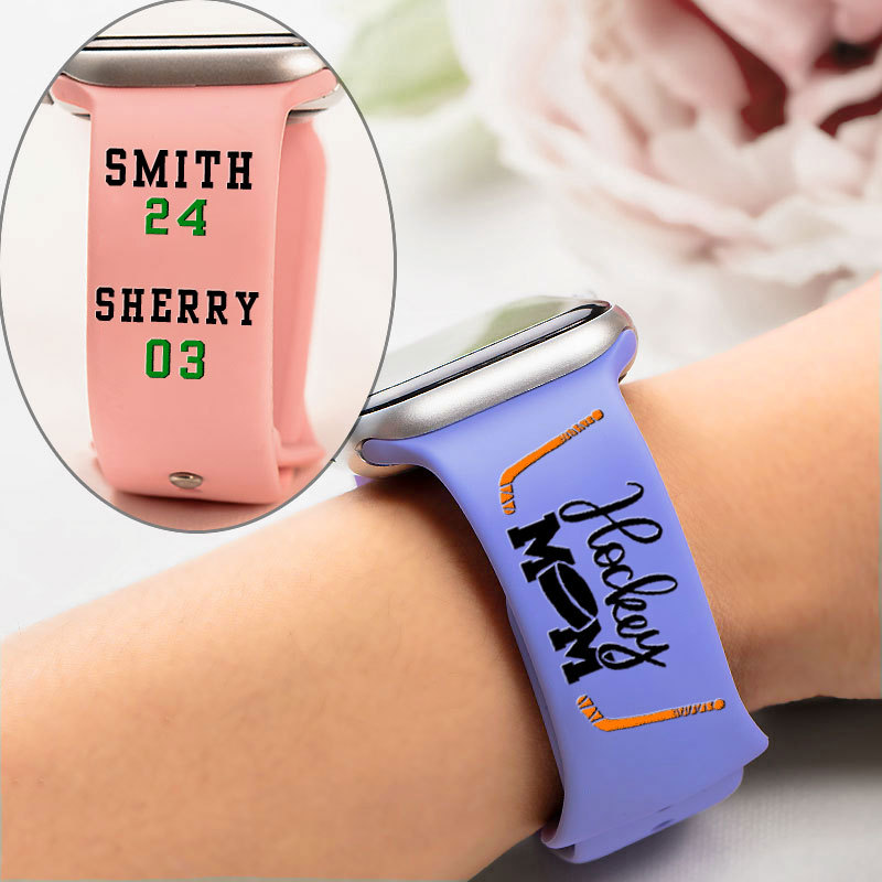 Custom Hockey Mom Gift With Player's Name & Number