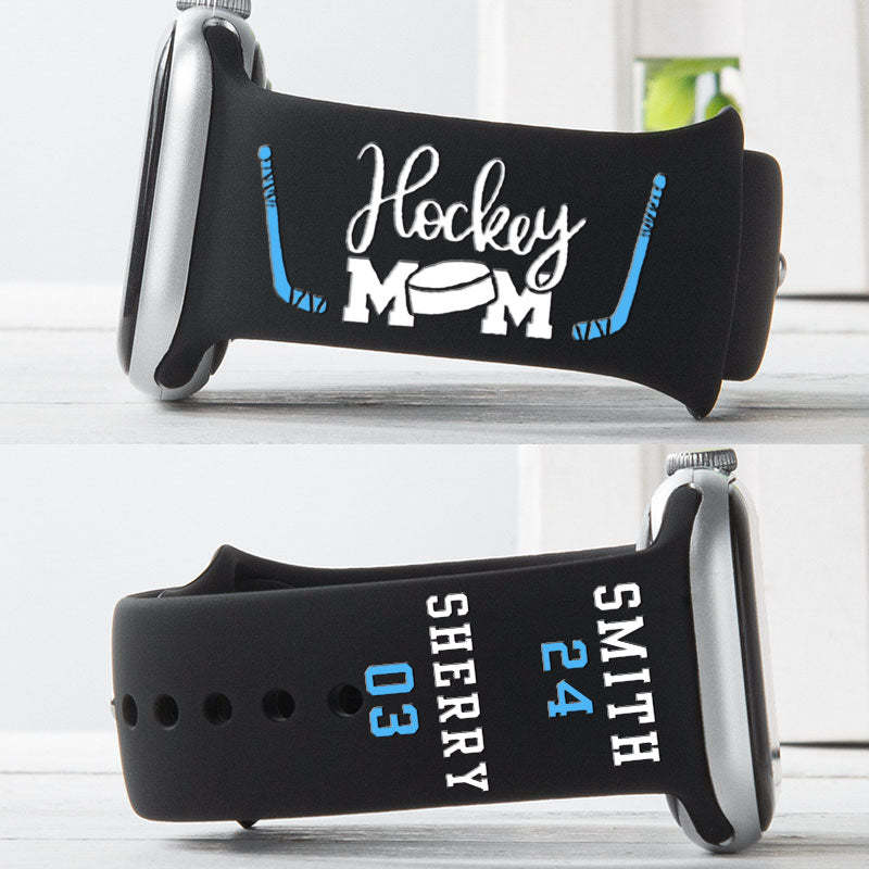 Custom Hockey Mom Gift With Player's Name & Number
