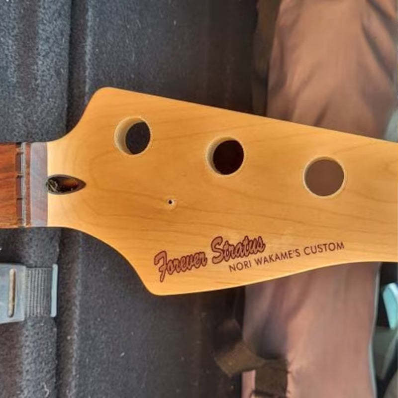 CUSTOM Vintage 50s Style Guitar and Bass Waterslide Headstock Decals