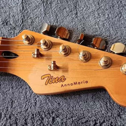CUSTOM Vintage 50s Style Guitar and Bass Waterslide Headstock Decals