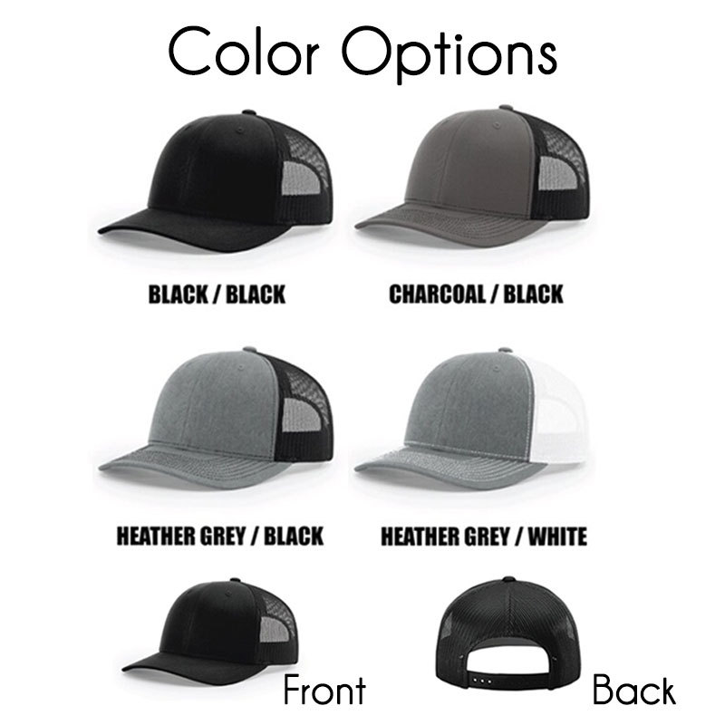 Custom Racing Trucker Hat, Race Name Number Hats for Racers Teams