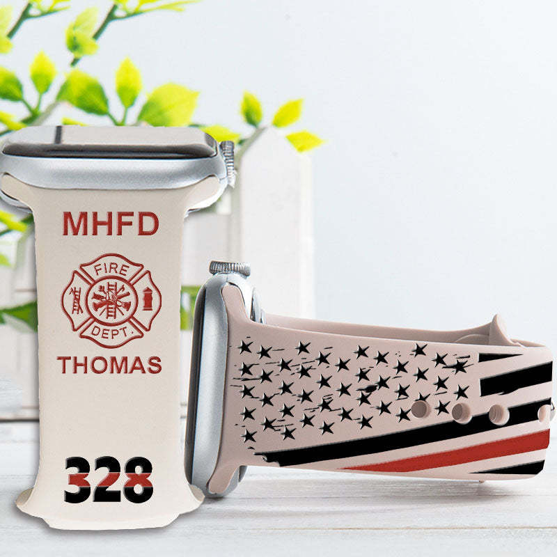 Firefighter Silicone Bands, Firefighter, first responses, first in last out