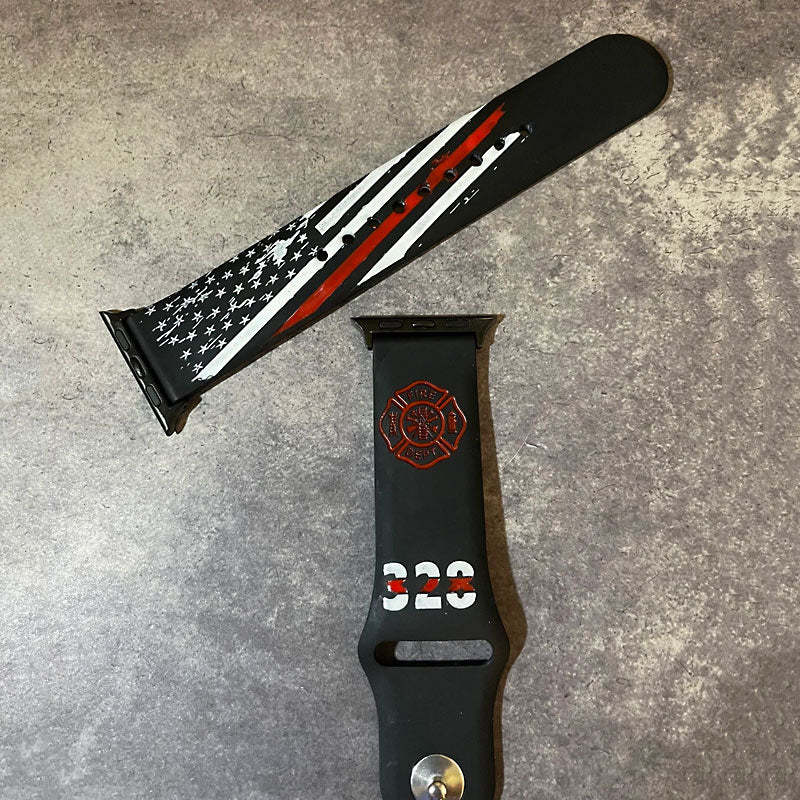 Firefighter Silicone Bands, Firefighter, first responses, first in last out