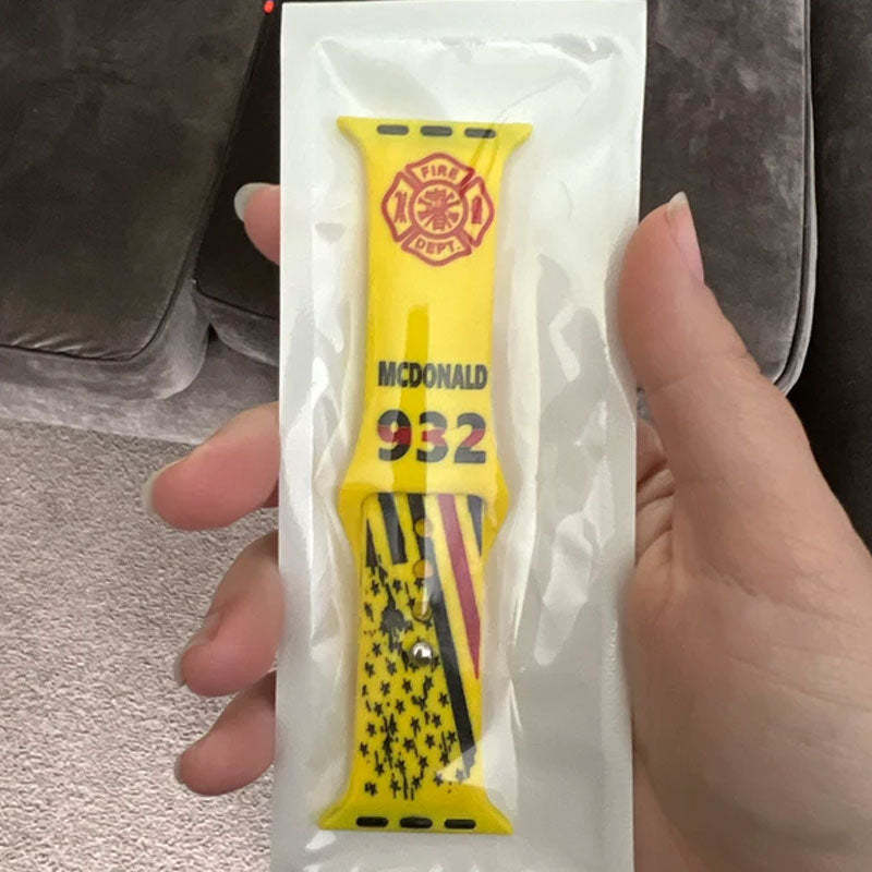 Firefighter Silicone Bands, Firefighter, first responses, first in last out