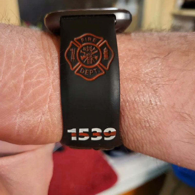 Firefighter Silicone Bands, Firefighter, first responses, first in last out