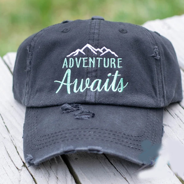 Embroidery Baseball Cap For Hike/Adventure Lovers