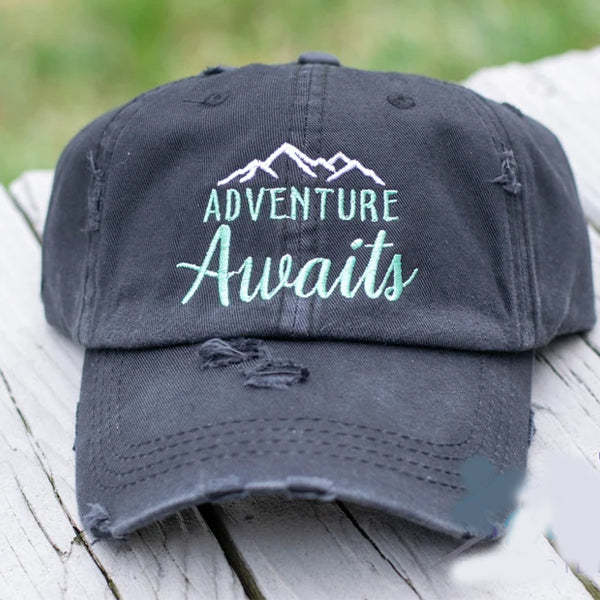 Embroidery Baseball Cap For Hike/Adventure Lovers