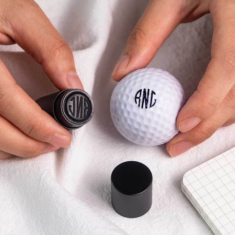 Custom Logo Stamp Monogram Golf Ball Stamp