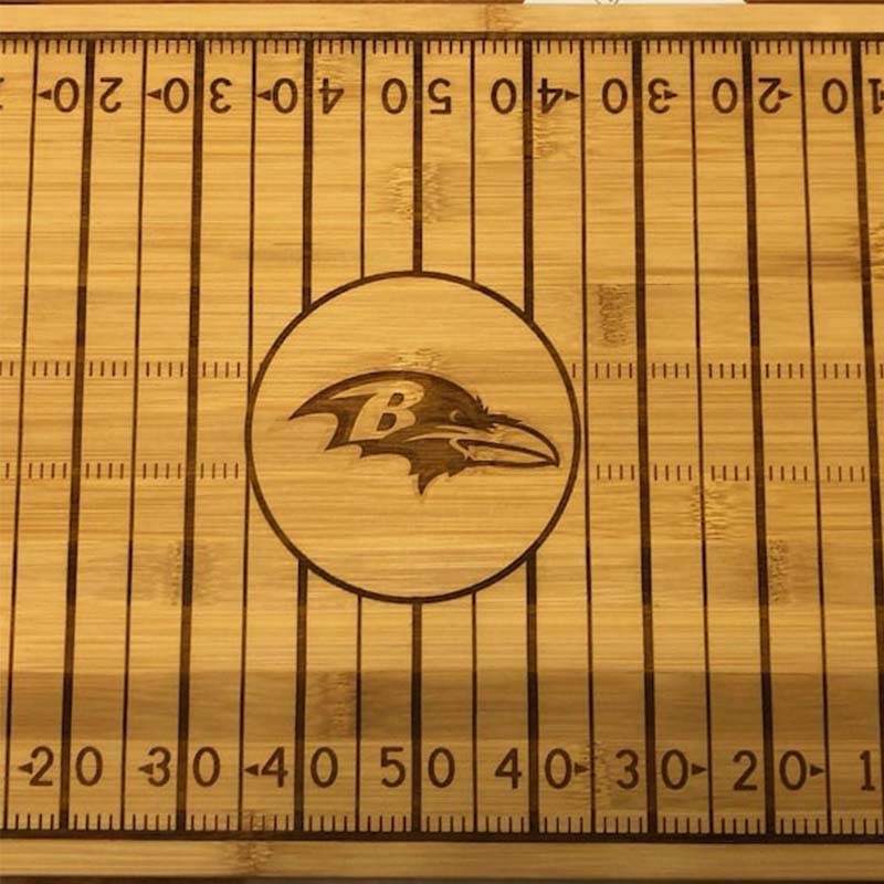 Football Field Charcuterie Board