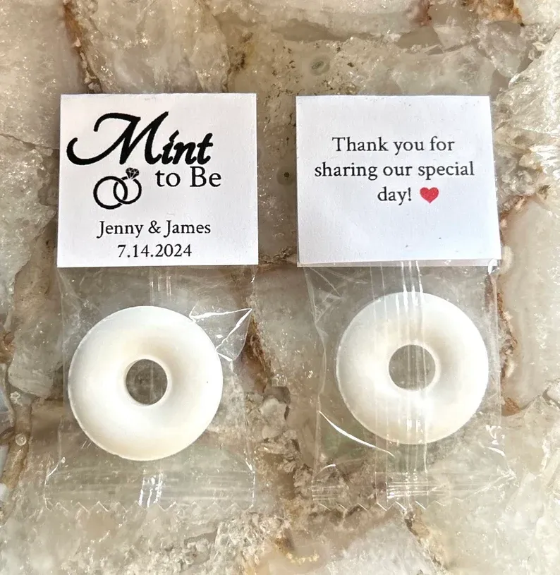 Wedding Mint To Be Favors - Engagement, Rehearsal Dinner, Bachelorette, Wedding Brunch, Wedding Mints, Wedding Favors, Wedding Favours