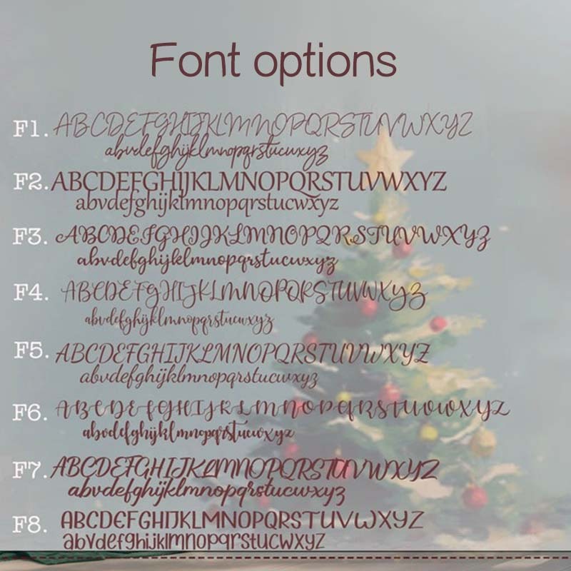 2024 Embroidered Christmas Stocking Knitted Family Stocking Personalized Xmas Stocking