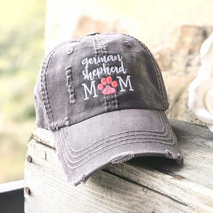 Dog Breed Hat, Dog Mom Hat