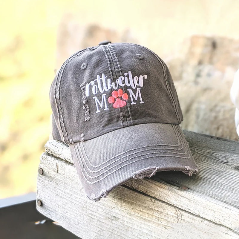 Dog Breed Hat, Dog Mom Hat