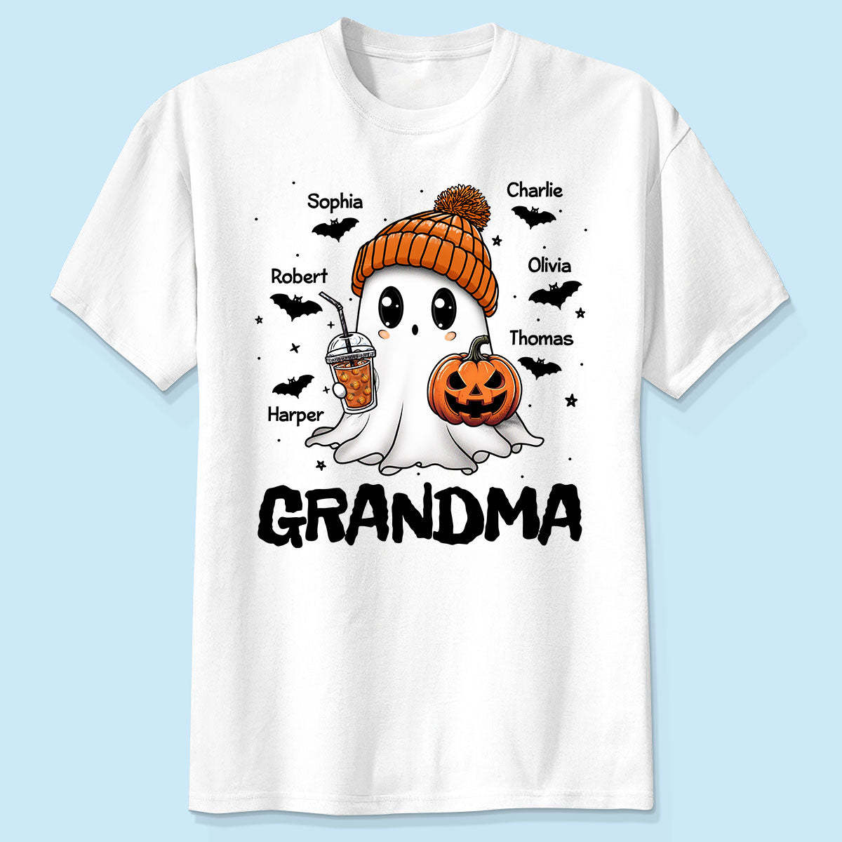 Fall Season Halloween Boo Personalized Shirt, The Best Gift For Halloween