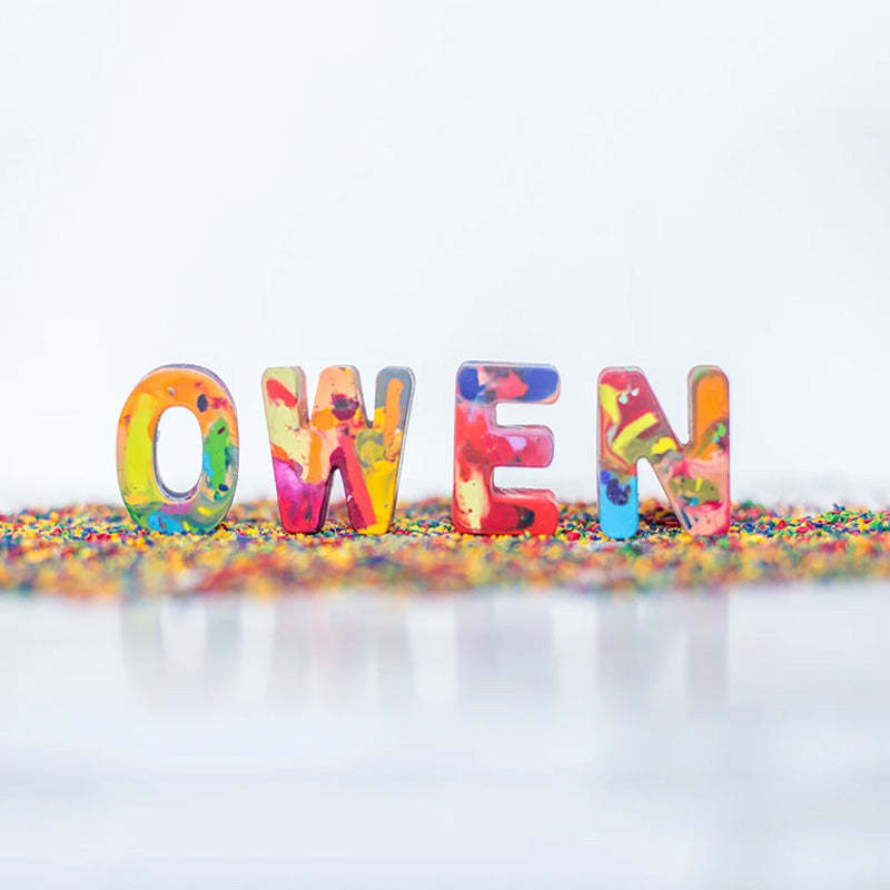 Personalized NAME Crayons for Kids - Birthday Kids Crayon Set Gift