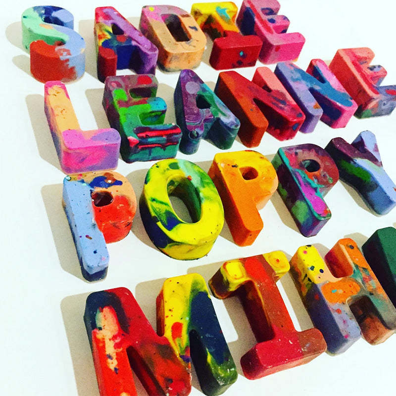 Personalized NAME Crayons for Kids - Birthday Kids Crayon Set Gift