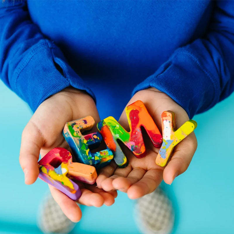 Personalized NAME Crayons for Kids - Birthday Kids Crayon Set Gift
