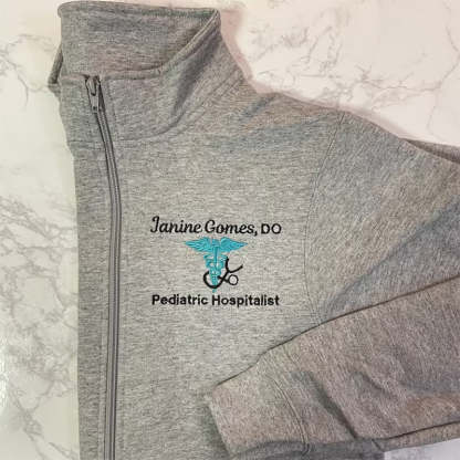 Personalized Medical Jacket  For Women