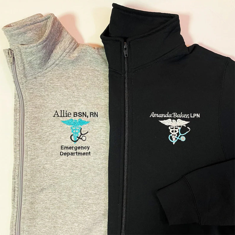 Personalized Medical Jacket  For Women