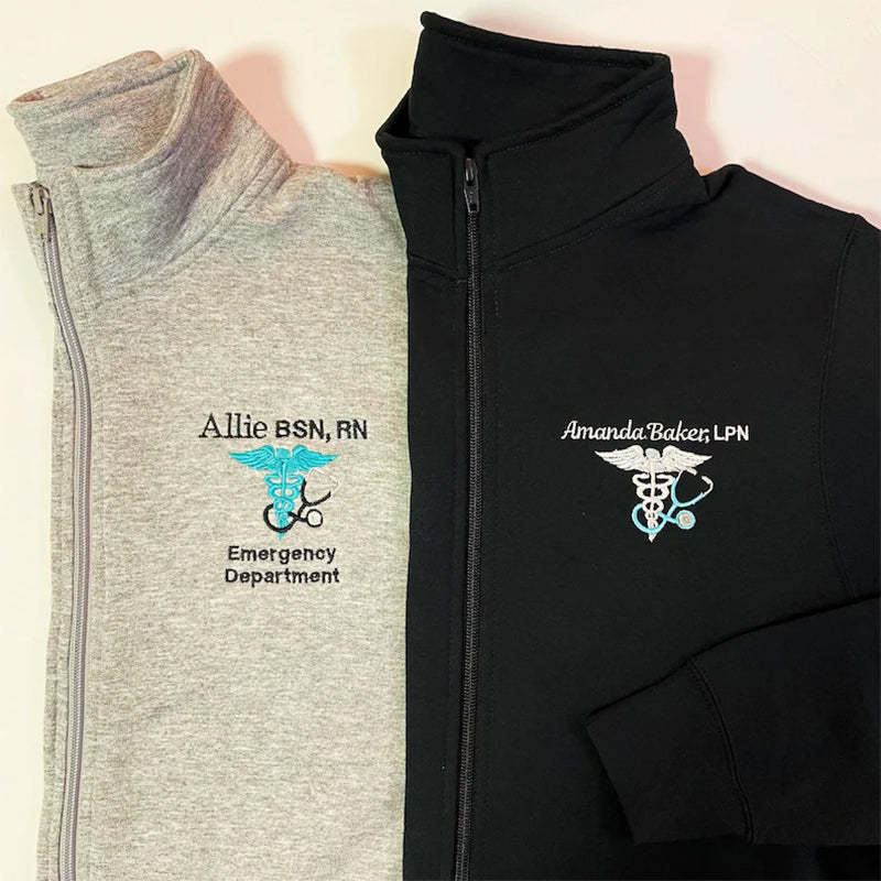 Personalized Medical Jacket  For Women