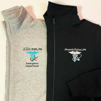 Personalized Medical Jacket  For Women