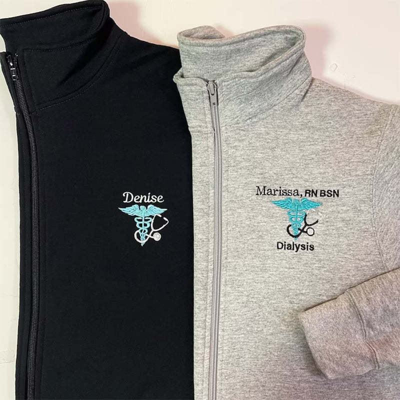 Personalized Medical Jacket  For Women
