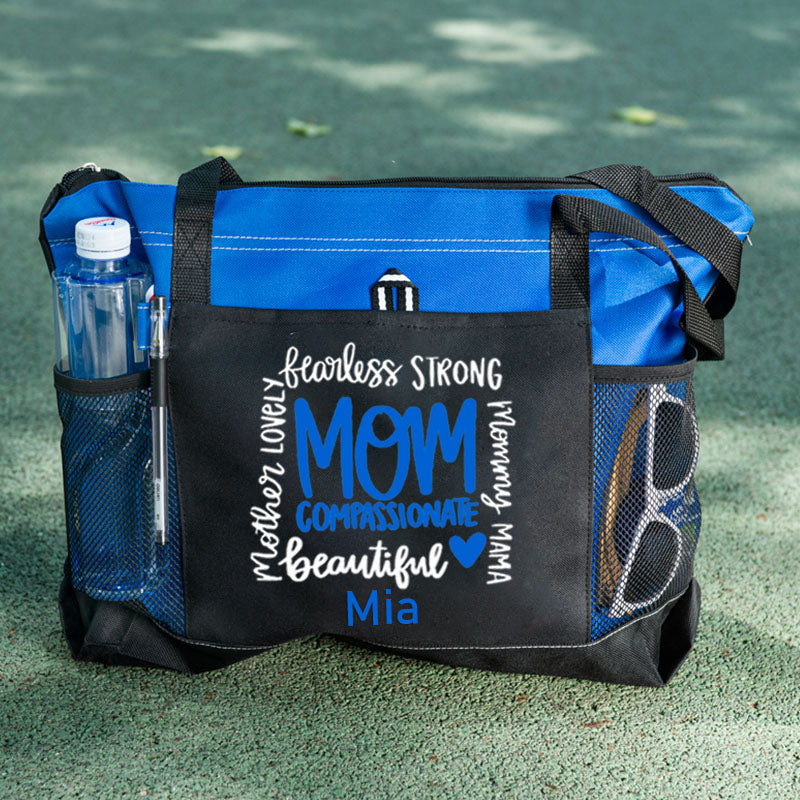 Personalized Tote Bag Mom compassionte beautiful