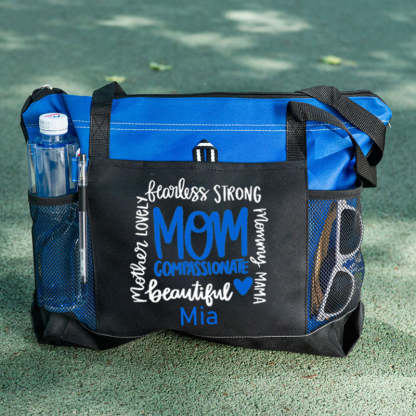 Personalized Tote Bag Mom compassionte beautiful