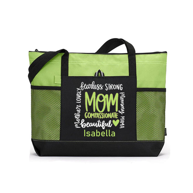 Personalized Tote Bag Mom compassionte beautiful