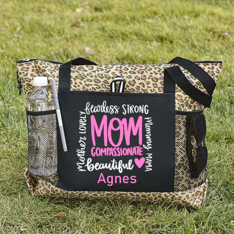 Personalized Tote Bag Mom compassionte beautiful