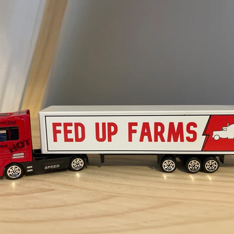Customized With Your Child's Name On The Side Of The Truck Christmas Gift