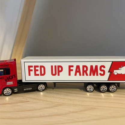 Customized With Your Child's Name On The Side Of The Truck Christmas Gift