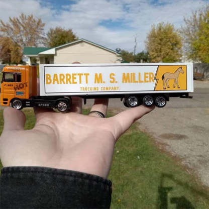 Customized With Your Child's Name On The Side Of The Truck Christmas Gift