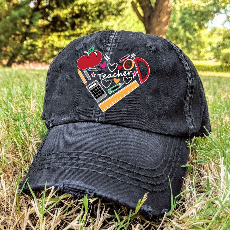 Teacher Icon Baseball Cap Teacher Hat