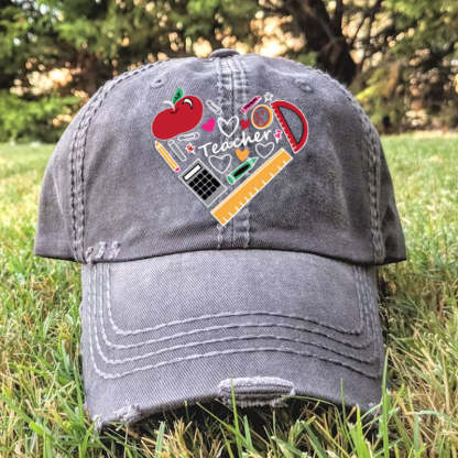 Teacher Icon Baseball Cap Teacher Hat