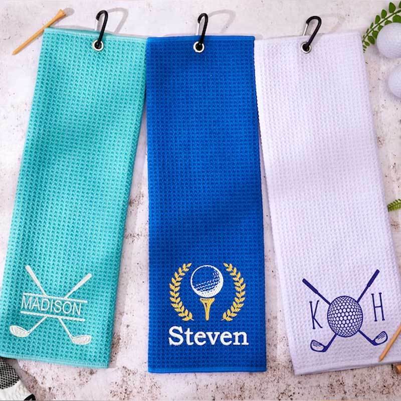 Personalized Golf Gift for Him with Embroidered Name Golf Lover Gift