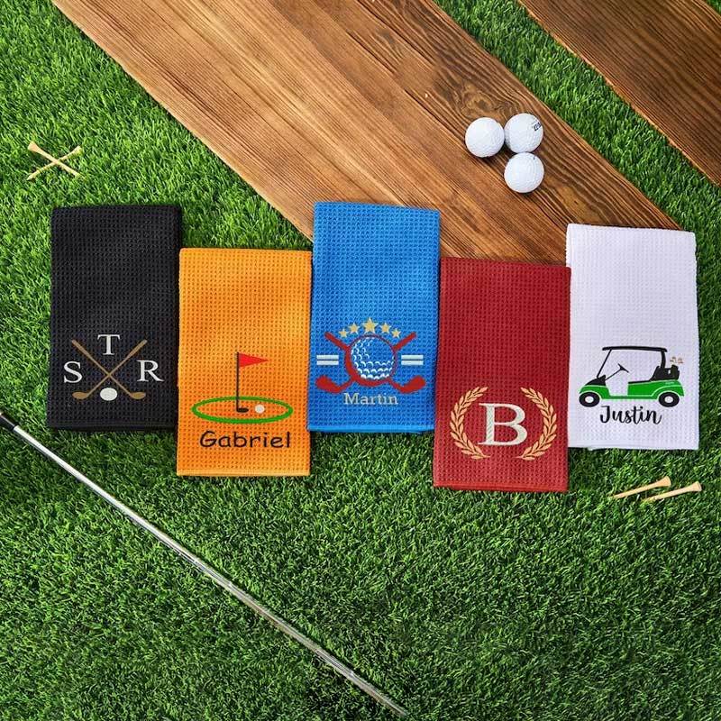 Personalized Golf Gift for Him with Embroidered Name Golf Lover Gift